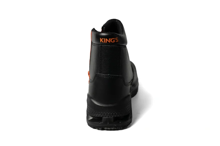 King's KWD 806 Half-Cut Safety Shoe - Side Zip Design with Dual Density PU Sole - Image 3