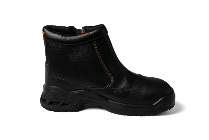 King's KWD 806 Half-Cut Safety Shoe - Side Zip Design with Dual Density PU Sole - Image 4