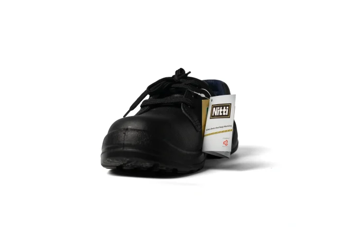 Nitti Low-Cut Safety Shoes - Genuine Leather with Steel Toe & Midsole - Image 2
