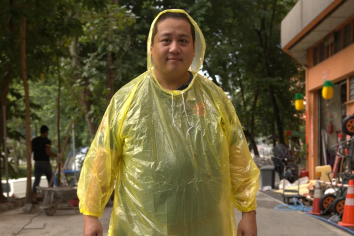 Sencom Unisex PE Raincoat - Image 1