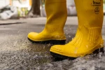 PVC Yellow Safety Boots with Steel Toe Cap & Midsole Protection - Image 3
